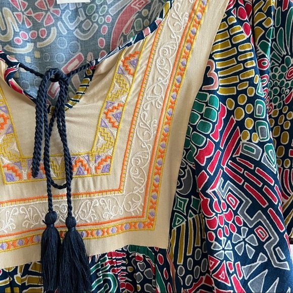 Flying Tomato Colorful Boho Festival Dress - Picture 3 of 11